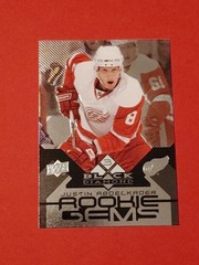 2008-09 Black Diamond Gems Triple Justin Abdelkader #151 Rookie Detroit Red